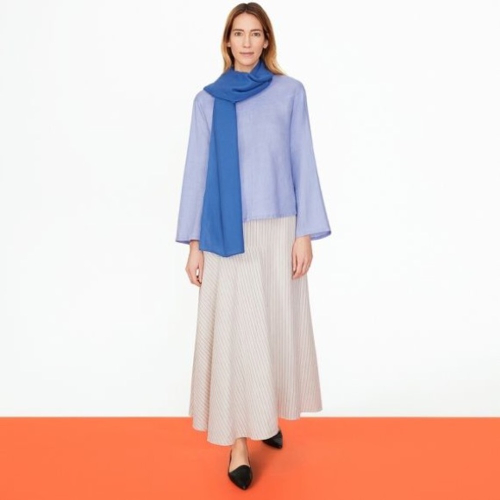 Rare Hana Tajima x Uniqlo Linen Long Sleeve Blouse
